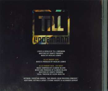 CD Till Lindemann: Alles Ändert Sich