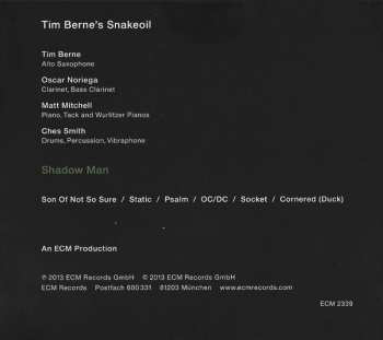 CD Tim Berne's Snakeoil: Shadow Man