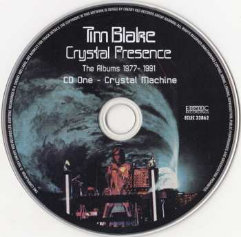 3CD/Zestaw pudełkowy Tim Blake: Crystal Presence (The Albums 1977 - 1991)