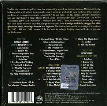 4CD/Zestaw pudełkowy Tim Buckley: Buzzin' Fly - Live Anthology 1968 - 1973