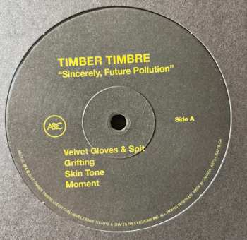LP Timber Timbre: Sincerely, Future Pollution