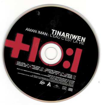 CD Tinariwen: Aman Iman: L'Eau C'Est La Vie