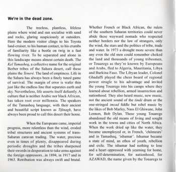 CD Tinariwen: The Radio Tisdas Sessions