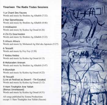 CD Tinariwen: The Radio Tisdas Sessions