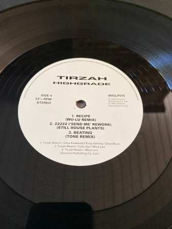 2LP Tirzah: Highgrade