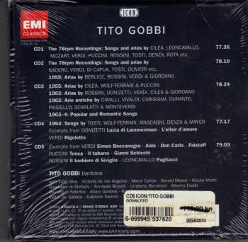 5CD/Zestaw pudełkowy Tito Gobbi: Complete Solo Recordings