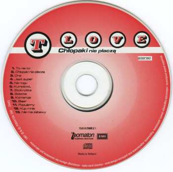 CD T.Love: Chłopaki Nie Płaczą