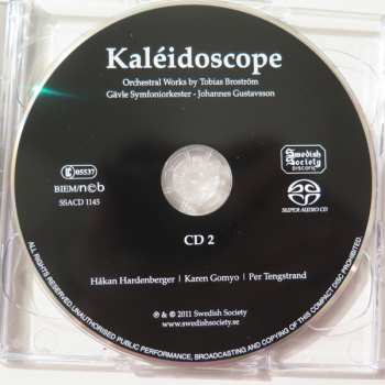2SACD Håkan Hardenberger: Kaléidoscope - Orchestral Works By Tobias Broström