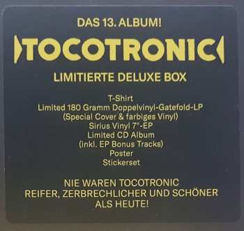 2LP/CD/SP/Zestaw pudełkowy Tocotronic: Nie Wieder Krieg LTD | CLR