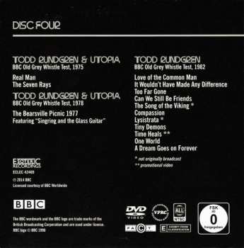 3CD/DVD/Zestaw pudełkowy Todd Rundgren: At The BBC 1972-1982