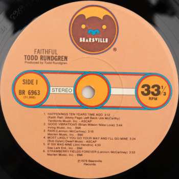 LP Todd Rundgren: Faithful