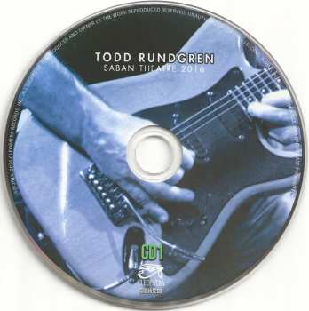 LP Todd Rundgren: Saban Theatre 2016