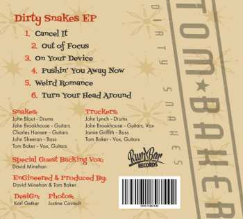 CD Tom Baker: Dirty Snakes