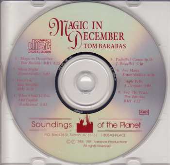 CD Tom Barabas: Magic In December