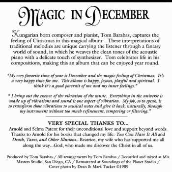 CD Tom Barabas: Magic In December