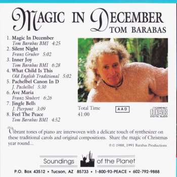 CD Tom Barabas: Magic In December