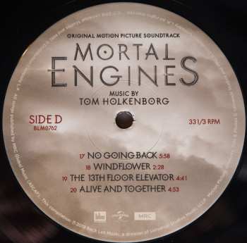 LP Tom Holkenborg: Mortal Engines (Original Motion Picture Soundtrack)