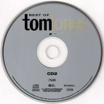 2CD Tom Jones: Best Of The Tiger