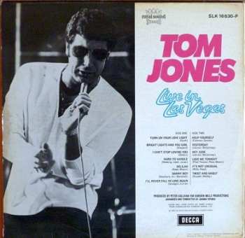 LP Tom Jones: Live In Las Vegas