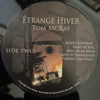 LP Tom McRae: Étrange Hiver