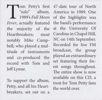 4CD/Zestaw pudełkowy Tom Petty: The Broadcast Archives