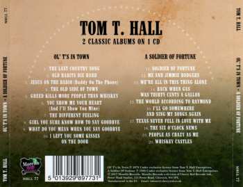 CD Tom T. Hall: Ol' T's in Town / A Soldier Of Fortune