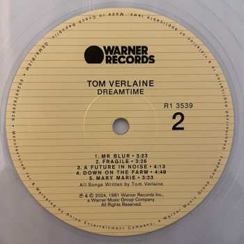4LP/Zestaw pudełkowy Tom Verlaine: Souvenir From A Dream: The Tom Verlaine Albums (1979-1984) LTD | CLR