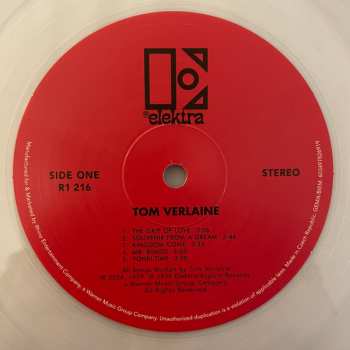 4LP/Zestaw pudełkowy Tom Verlaine: Souvenir From A Dream: The Tom Verlaine Albums (1979-1984) LTD | CLR