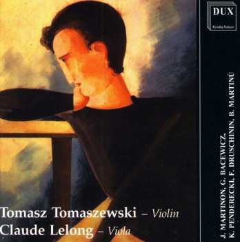 CD Tomasz Tomaszewski: Tomasz Tomaszewski – Violin, Claude Lelong – Viola