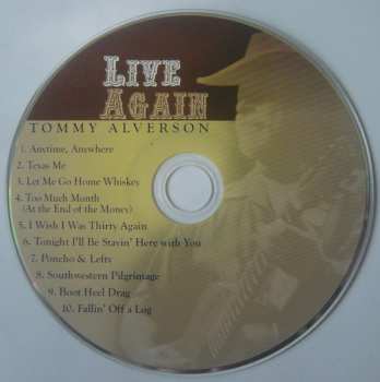 CD Tommy Alverson: Live Again