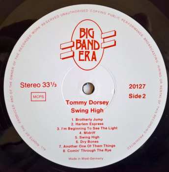 LP Tommy Dorsey: Swing High