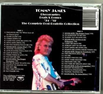 2CD Tommy James: Discography: Deals & Demos 1974-1992