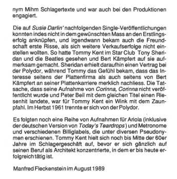 CD Tommy Kent: Susie Darlin'