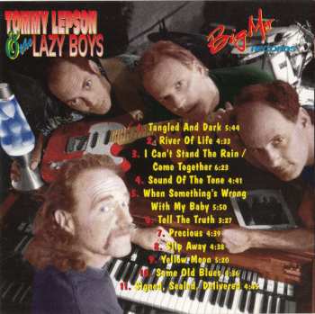 CD Tommy Lepson & The Lazy Boys: Live & Durty