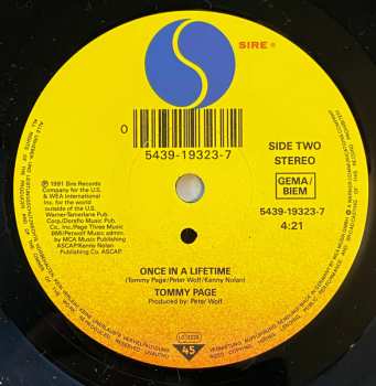 SP Tommy Page: Whenever You Close Your Eyes