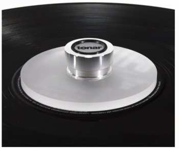 Technologia audio Tonar Record Player Clamp Černá