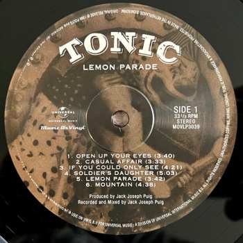 LP Tonic: Lemon Parade