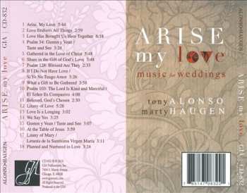 CD Tony Alonso: Arise My Love - Music For Weddings