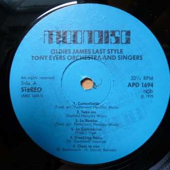 LP Tony Eyers Orchestra & Singers: Oldies James Last Style