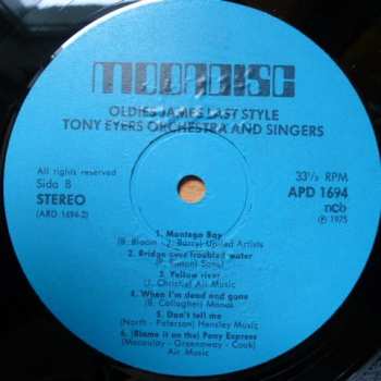 LP Tony Eyers Orchestra & Singers: Oldies James Last Style