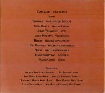 CD Tony Levin: World Diary