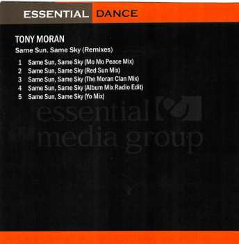 CD Tony Moran: Same Sun, Same Sky (Remixes)
