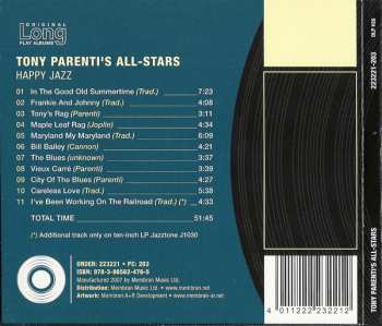 CD Tony Parenti's All-Stars: Happy Jazz