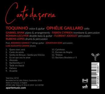 CD Toquinho: Canto Da Sereia