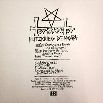 LP Tormentor: Blitzkrieg Demo '84 CLR | LTD