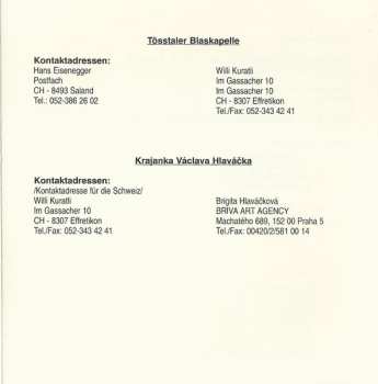 CD Tösstaler Blaskapelle: Hraj, Kapelo, Hraj = Spiel, Kapelle, Spiel