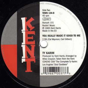 SP Ty Karim: Wear Your Natural Baby / You Really Made It Good To Me