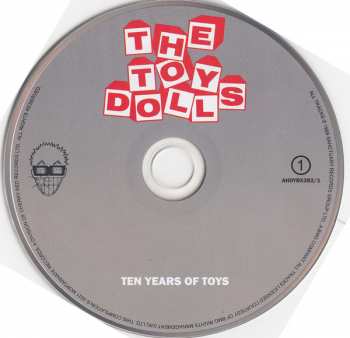 5CD/Zestaw pudełkowy Toy Dolls: The Albums 1989-93