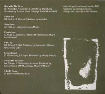 CD TOY: Songs Of Consumption