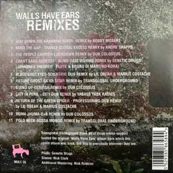 CD Transglobal Underground: Walls Have Ears Remixes
